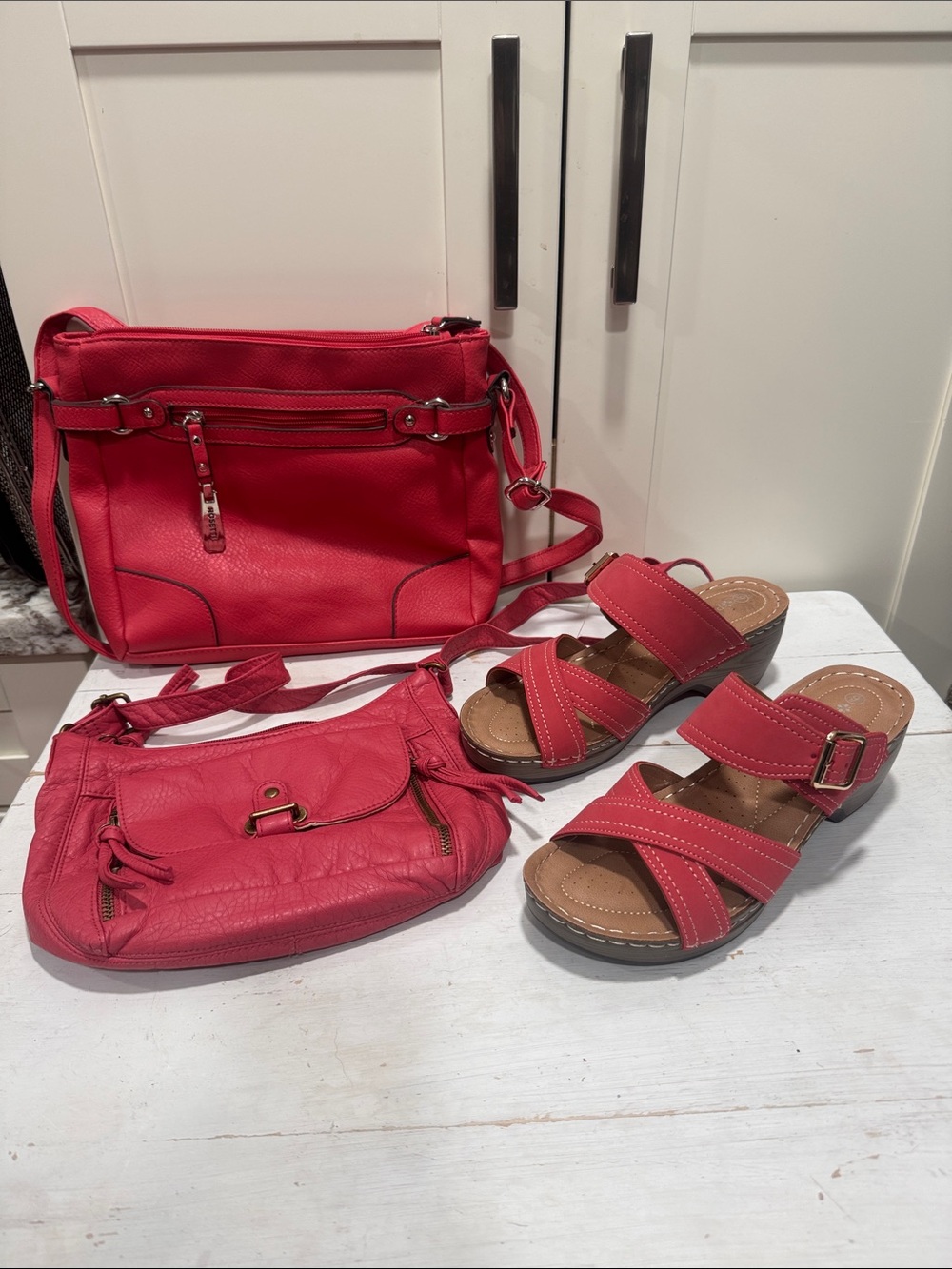 Sandal and bag set